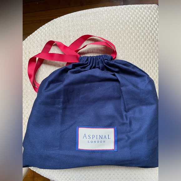 Aspinal of London Lottie Shoulder Bag in Soft Taupe Pebble - Picture 16 of 16